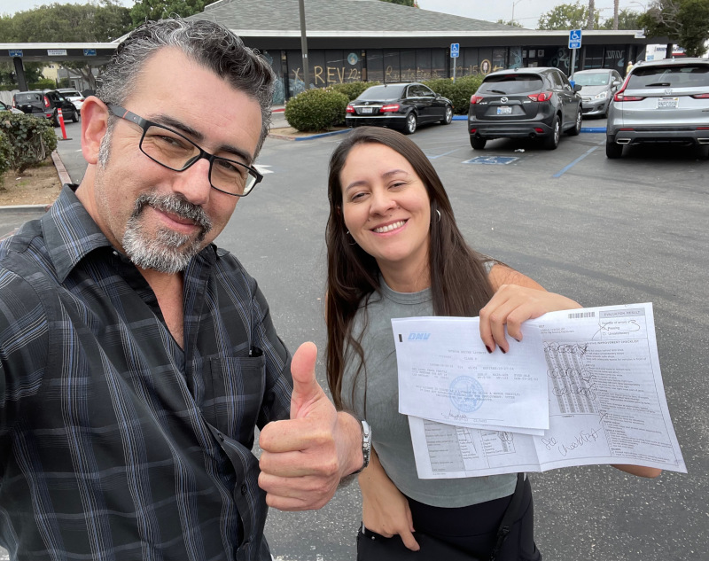 Three minor errors — with arguably the toughest examiner at Culver City