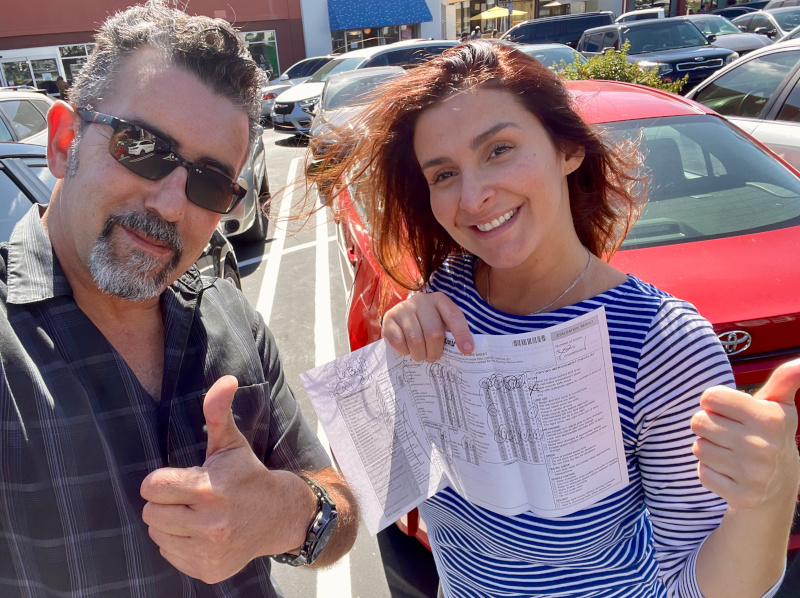 Second to last day of her permit. Found a slot for tomorrow. Passed.